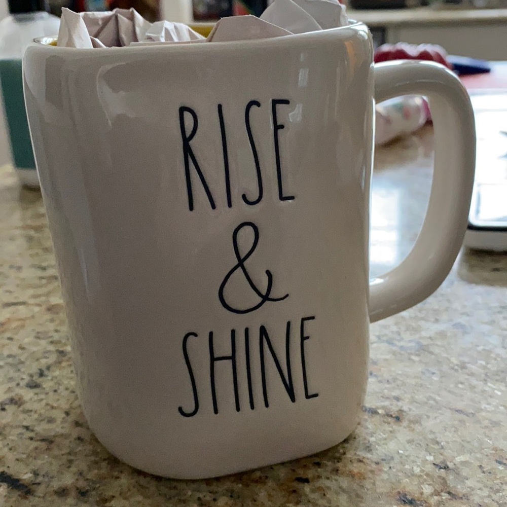 Rae Dunn Rise and Shine mug